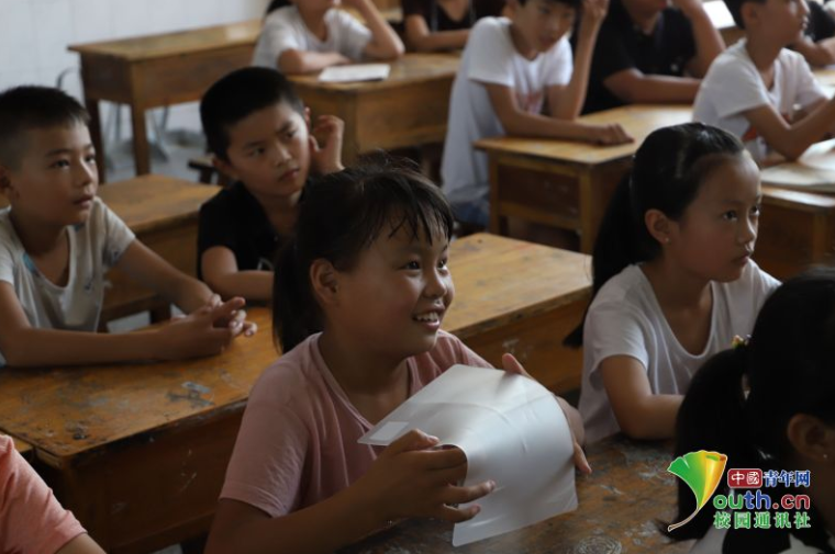 青岛农业大学志愿者驻地南蒋 进行生态支教_三下乡_中国青年网